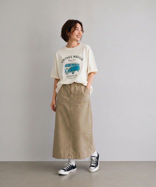 INTERPLAY（インタープレイ）の「【INTERPLAY】Vintage Coloful Wagon S/S Tee（Tシャツ/カットソー・メンズ・オフホワイト・X-LARGE/LARGE）」の6枚目の写真