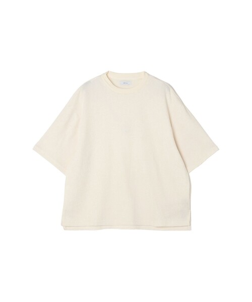 SHIPS any(シップス エニィ)の「SHIPS any: ワッフル リラックス クルーネック Tシャツ◇(Tシャツ/カットソー・メンズ・ホワイト/ダークグレー/グレー・X-LARGE/LARGE/MEDIUM)」の19枚目の写真