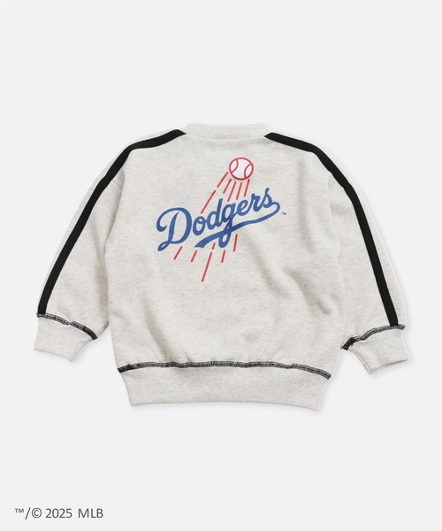 MLB(メジャーリーグベースボール)の「〈MLB〉刺繍ロゴ 裏毛トレーナー(スウェット・キッズ・ブラック/ブラウン/オートミール・100/110/120/130/140/150/160)」の15枚目の写真