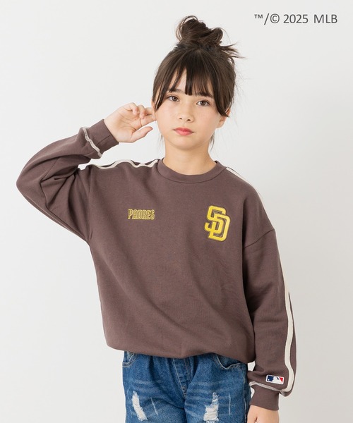 MLB〉刺繍ロゴ 裏毛トレーナー（スウェット）｜MLB（メジャーリーグ