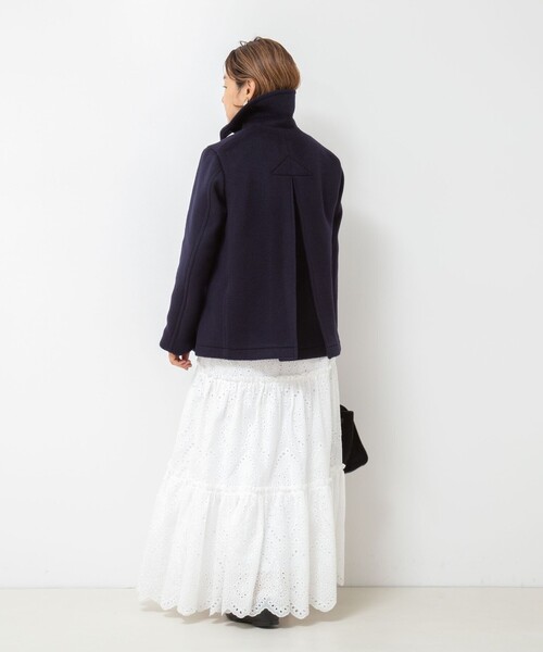 NOLLEY’S（ノーリーズ）の「NMPピーコート（ピーコート・レディース・グレー/ネイビー・M）」の14枚目の写真