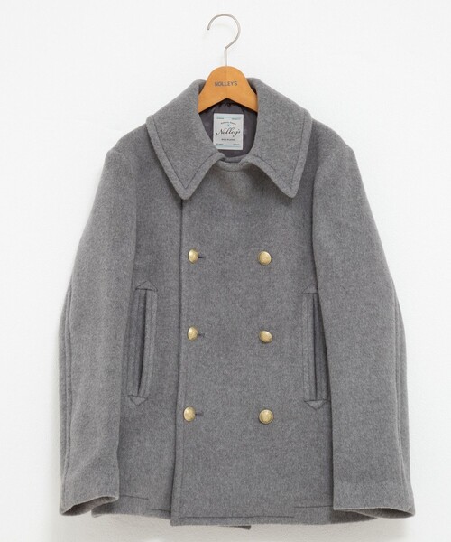 NOLLEY’S（ノーリーズ）の「NMPピーコート（ピーコート・レディース・グレー/ネイビー・M）」の16枚目の写真
