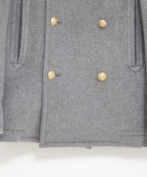 NOLLEY’S（ノーリーズ）の「NMPピーコート（ピーコート・レディース・グレー/ネイビー・M）」の18枚目の写真