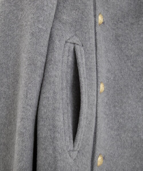 NOLLEY’S（ノーリーズ）の「NMPピーコート（ピーコート・レディース・グレー/ネイビー・M）」の20枚目の写真