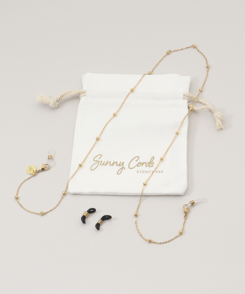 Sunny Cords/サニーコーズ】Ball chain glasses chain【公式通販】