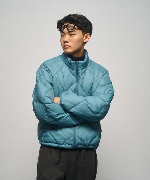 ジャケット・アウター THE BOLDMAN Ripstop Puff Blouson THE BOLDMAN（ザ ボールドマン）の「Ripstop Puff Blouson / リップス