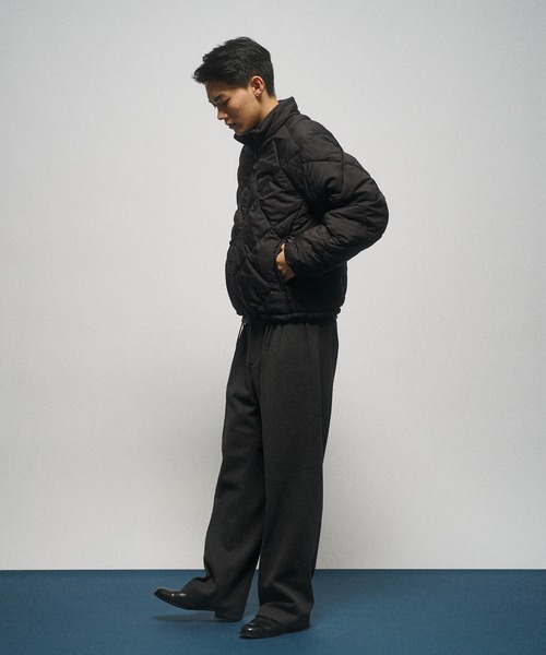 THE BOLDMAN（ザ ボールドマン）の「Short Puff Blouson / ショートパフブルゾン（ダウンジャケット/コート・メンズ・ブラウン/ブラック/カーキ/グレー/ブルー・MEDIUM/LARGE）」の8枚目の写真