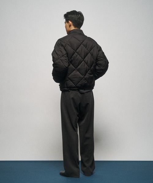 THE BOLDMAN（ザ ボールドマン）の「Short Puff Blouson / ショートパフブルゾン（ダウンジャケット/コート・メンズ・ブラウン/ブラック/カーキ/グレー/ブルー・MEDIUM/LARGE）」の10枚目の写真