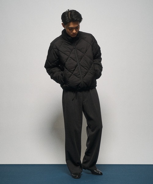 THE BOLDMAN（ザ ボールドマン）の「Short Puff Blouson / ショートパフブルゾン（ダウンジャケット/コート・メンズ・ブラウン/ブラック/カーキ/グレー/ブルー・MEDIUM/LARGE）」の13枚目の写真