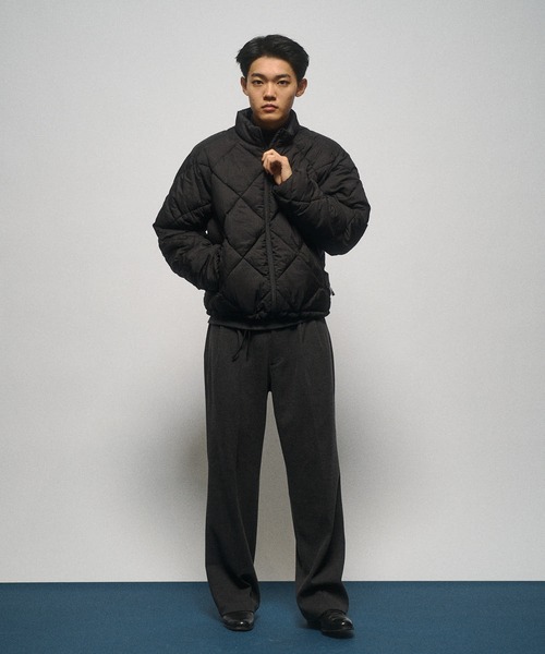 THE BOLDMAN（ザ ボールドマン）の「Short Puff Blouson / ショートパフブルゾン（ダウンジャケット/コート・メンズ・ブラウン/ブラック/カーキ/グレー/ブルー・MEDIUM/LARGE）」の14枚目の写真
