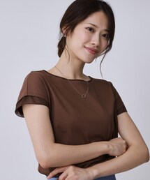 COUP DE CHANCE | 【手洗い可／日本製】シンプルジャージカットソー(Tシャツ/カットソー)