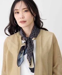 A/C DESIGN BY ALPHA CUBIC | アルコラージュプリントスカーフ(ストール/ショール)