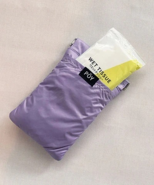 LAZY SUSAN（レイジースーザン）の「ポーチポーイ　プチパデット（ポーチ・レディース・パープル/ベージュ/シルバー・FREE）」の8枚目の写真