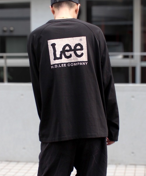 Lee(リー)の「LEE / BACK PRINT L/S TEE / LT3210(Tシャツ/カットソー・レディース・ホワイト/ブラック/グリーン・X-LARGE)」の3枚目の写真
