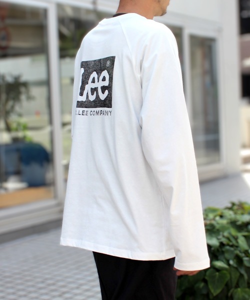 Lee(リー)の「LEE / BACK PRINT L/S TEE / LT3210(Tシャツ/カットソー・レディース・ホワイト/ブラック/グリーン・X-LARGE)」の13枚目の写真