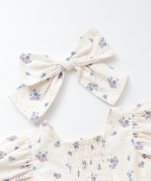 petit main（プティマイン）の「【リンク】袖パフワンピース（ワンピース・キッズ・ブラック/アイボリー/ピンク・80ｃｍ/90cm/120cm/130cm/110cm/100cm）」の16枚目の写真