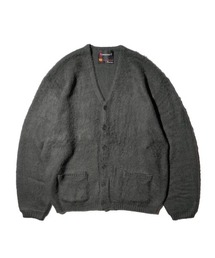 TOWN CRAFT タウンクラフト / SOLID SHAGGY V CARDIGAN アクリルカーディガン