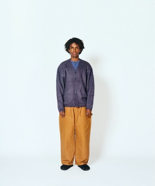 80sUSA製TOWNCRAFT アクリルカーディガン 黒 50s60s TOWN CRAFT タウン 