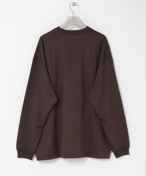 URBAN RESEARCH(アーバンリサーチ)の「new basic WASHABLE MERINO WOOL V-NECK(ニット/セーター・メンズ・ブラウン/レッド/ブラック・MEDIUM/LARGE/X-LARGE)」の9枚目の写真