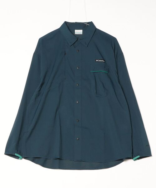 Columbia(コロンビア)の「Columbia Jed Range OFZ LS Shirt PM0602(シャツ/ブラウス・メンズ・オレンジ/ストーン/ネイビー・L/M)」の2枚目の写真