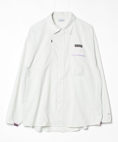 Columbia(コロンビア)の「Columbia Jed Range OFZ LS Shirt PM0602(シャツ/ブラウス・メンズ・オレンジ/ストーン/ネイビー・L/M)」の3枚目の写真