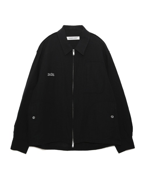 UNDERCOVER（アンダーカバー）の「UP1F4205（ブルゾン・メンズ・ブラック×ホワイト/ブラック・4/3/2）」の2枚目の写真