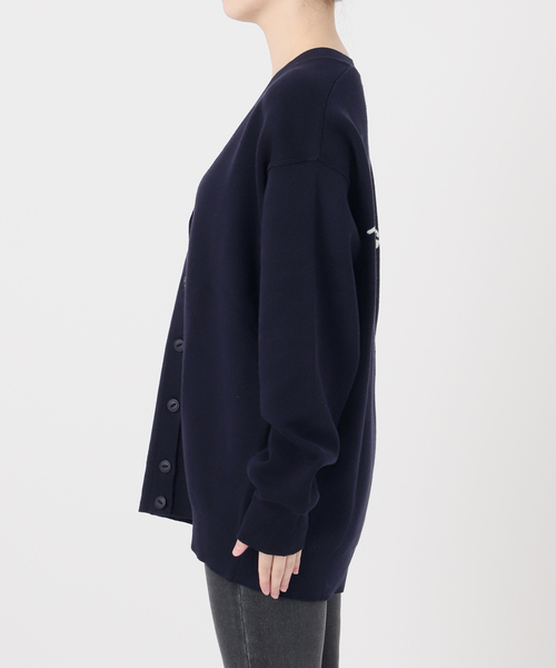 新品・未使用 ベイクルーズ ジャガードルーズニットカーディガン ネイビー ジャガードルーズニットカーディガン（カーディガン/ボレロ）｜JOURNAL