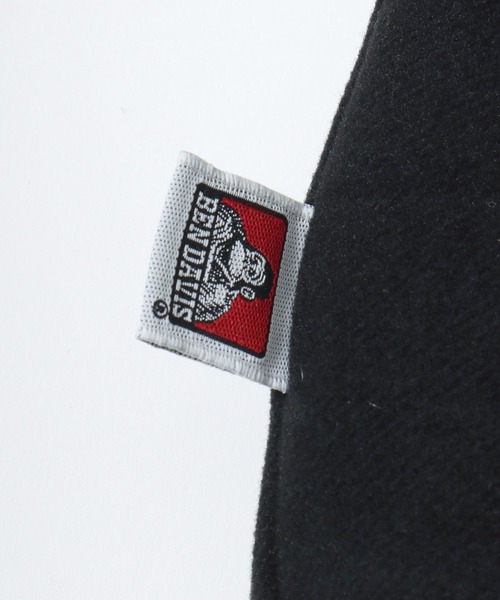 BEN DAVIS（ベンデイビス）の「BEN DAVIS/ベンデイビス BD STADIUM JACKET/オーバーサイズ フェイクメルトン フェイクレザースリーブ バック刺繍 スタジアムジャケット/スタジャン/中綿ジャケット/レディース メンズ（スタジャン・メンズ・ブラック/ブラック系その他・M/L/XL）」の20枚目の写真