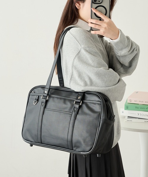 セール】【SETUP7】スクールバッグ A4収納可能 / マルチポケット