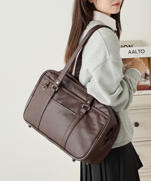 セール】【SETUP7】スクールバッグ A4収納可能 / マルチポケット