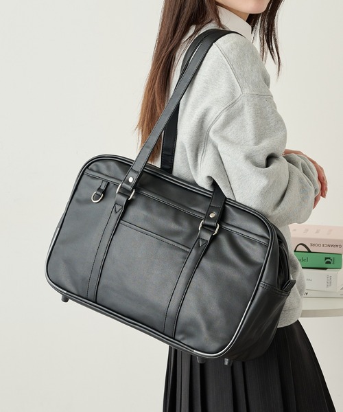 セール】【SETUP7】スクールバッグ A4収納可能 / マルチポケット