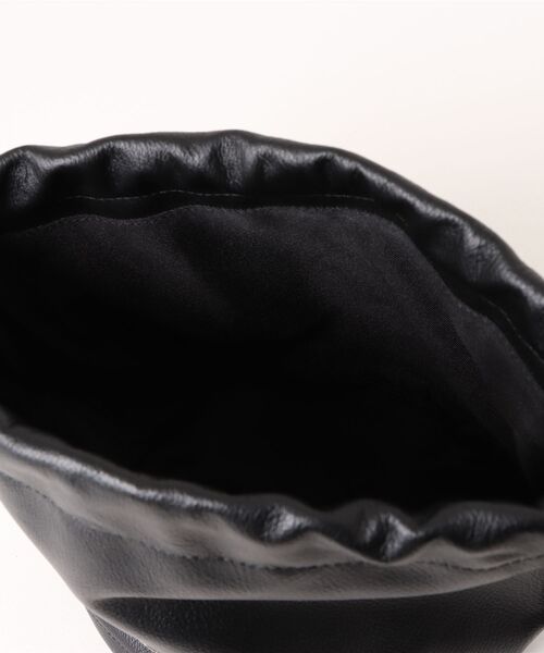 Subciety（サブサエティ）の「Leather effects bag（ハンドバッグ・メンズ・ブラック/グリーン・FREE）」の17枚目の写真