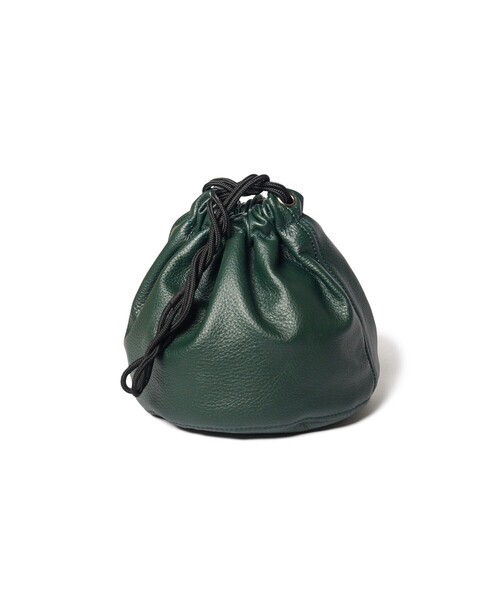 Subciety(サブサエティ)の「Leather effects bag(ハンドバッグ・メンズ・ブラック/グリーン・FREE)」の19枚目の写真