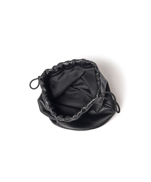 Subciety(サブサエティ)の「Leather effects bag(ハンドバッグ・メンズ・ブラック/グリーン・FREE)」の20枚目の写真
