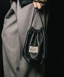 Subciety（サブサエティ）の「Leather effects bag（ハンドバッグ）」