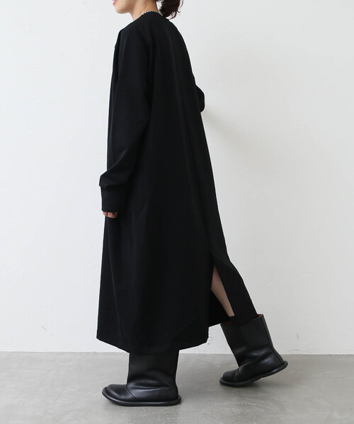 JOURNAL STANDARD LUXE（ジャーナルスタンダード　ラックス）の「ポンチ CN-ワンピース（ワンピース・レディース・ブラック・FREE）」の7枚目の写真