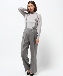 Sheta | サスペンダー付きワイドパンツ(その他パンツ)