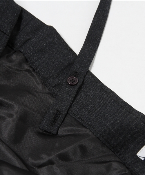 Sheta（シータ）の「サスペンダー付きワイドパンツ（その他パンツ・レディース・グレー/ネイビー・0/1）」の13枚目の写真