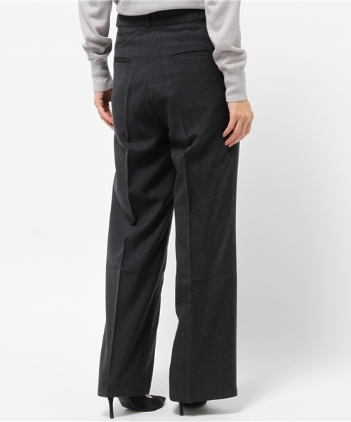 Sheta（シータ）の「サスペンダー付きワイドパンツ（その他パンツ・レディース・グレー/ネイビー・0/1）」の7枚目の写真