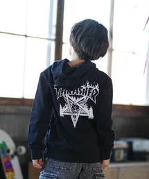 THRASHER（スラッシャー）の「THRASHER/スラッシャー Frame Sk8 Goat Paka キッズ パーカー 25A403-43（パーカー）」