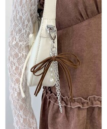 WC（ダブル シー）の「ハートカラビナリボンチャーム（チャーム）」