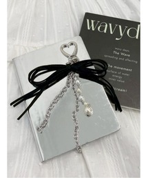 WC（ダブル シー）の「ハートカラビナリボンチャーム（チャーム）」