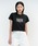 MARITHE + FRANCOIS GIRBAUD�i�}���e�t�����\���W���{�[�j�́uW CLASSIC LOGO CROP TEE�iT�V���c/�J�b�g�\�[�j�v�bBlack