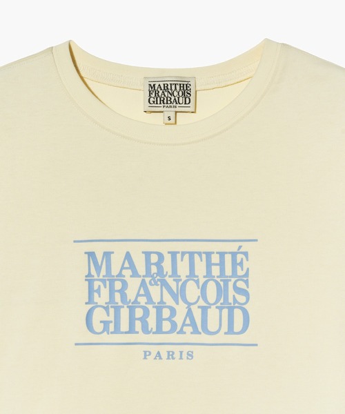MARITHE + FRANCOIS GIRBAUD(マリテフランソワジルボー)の「W CLASSIC LOGO CROP TEE(Tシャツ/カットソー・レディース・Cream/Black/ヘザーグレー/White/Navy/ピンク系・MEDIUM/SMALL)」の15枚目の写真