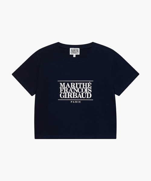 MARITHE + FRANCOIS GIRBAUD(マリテフランソワジルボー)の「W CLASSIC LOGO CROP TEE(Tシャツ/カットソー・レディース・Cream/Black/ヘザーグレー/White/Navy/ピンク系・MEDIUM/SMALL)」の19枚目の写真