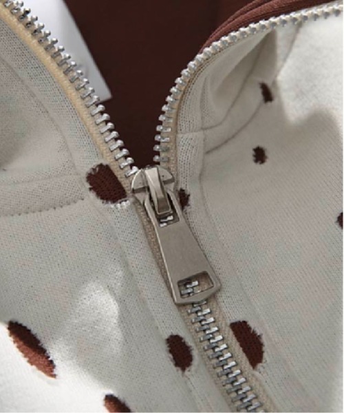 U:UME(ユーム)の「Half Zip Broken Design Sweat(スウェット・メンズ・グレー/ホワイト/ネイビー・MEDIUM/LARGE/X-LARGE/XX-LARGE)」の6枚目の写真