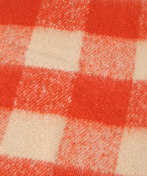 FOUND GOOD（ファウンドグッド）の「ザックリマフラー（マフラー・レディース・ブルー系5/オレンジ系5/ブラック・FREE）」の8枚目の写真