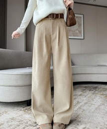 Ritzy | タック入り コーデュロイ ワイドパンツ(その他パンツ)