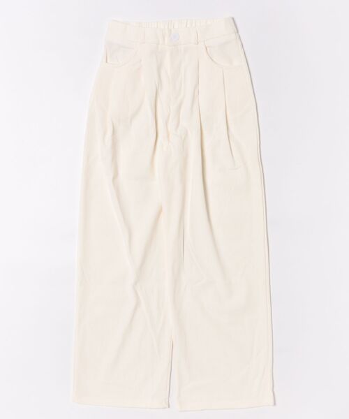 Ritzy（リッツィー）の「タック入り コーデュロイ ワイドパンツ（その他パンツ・レディース・ベージュ/モカ/ブラック/ホワイト・S/L/M）」の14枚目の写真