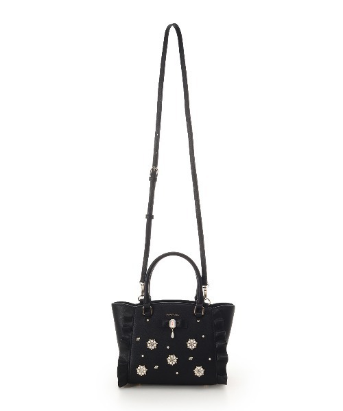 SAMANTHAVEGA（サマンサベガ）の「ティアフラッター　ミニショルダーバッグ（ショルダーバッグ・レディース・ホワイト/ブラック/ライトブルー・FREE）」の18枚目の写真